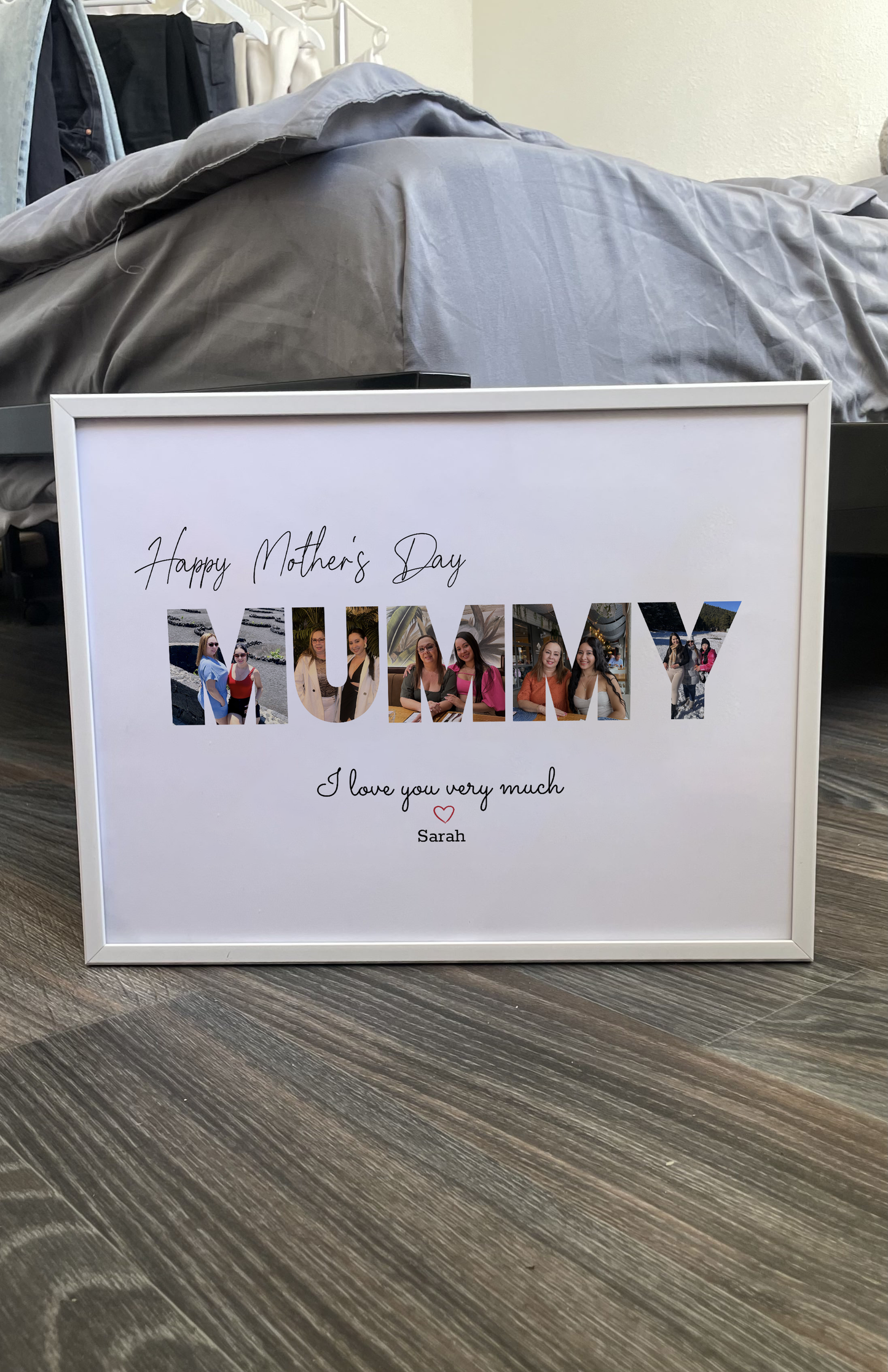 Personalized Letters Collage Mum